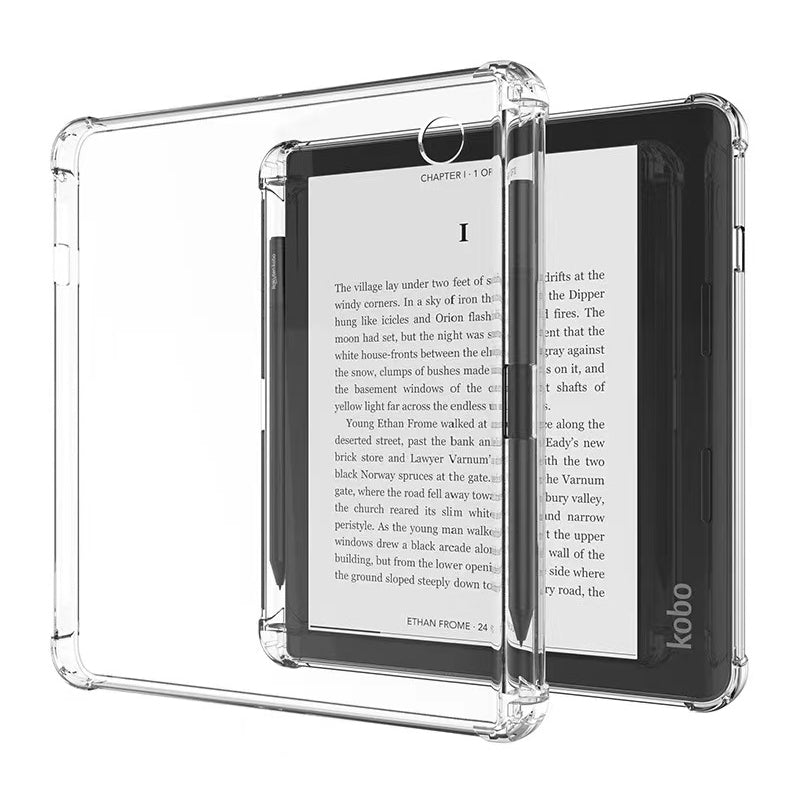For Kobo Sage TPU Case Transparent e-Reader Clear Cover Drop Protection For Kobo Sage TPU Case Transparent e-Reader Clear Cover Drop Protection